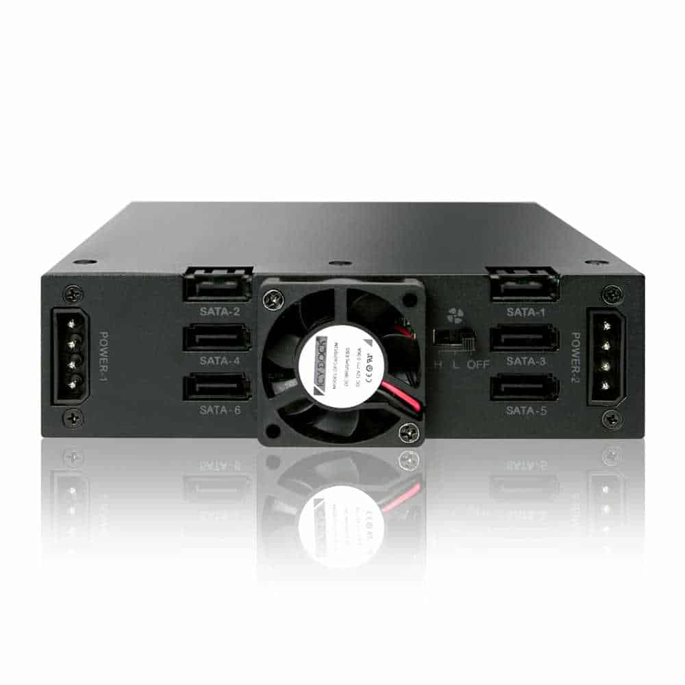 (image for) ICY DOCK ToughArmor 6 Bay 2.5- to 5.25- Hotswap Bay